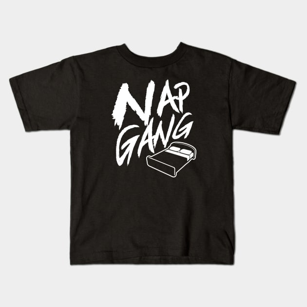 Nap Gang Colors Naptime Wear - Napping - Kids T-Shirt | TeePublic